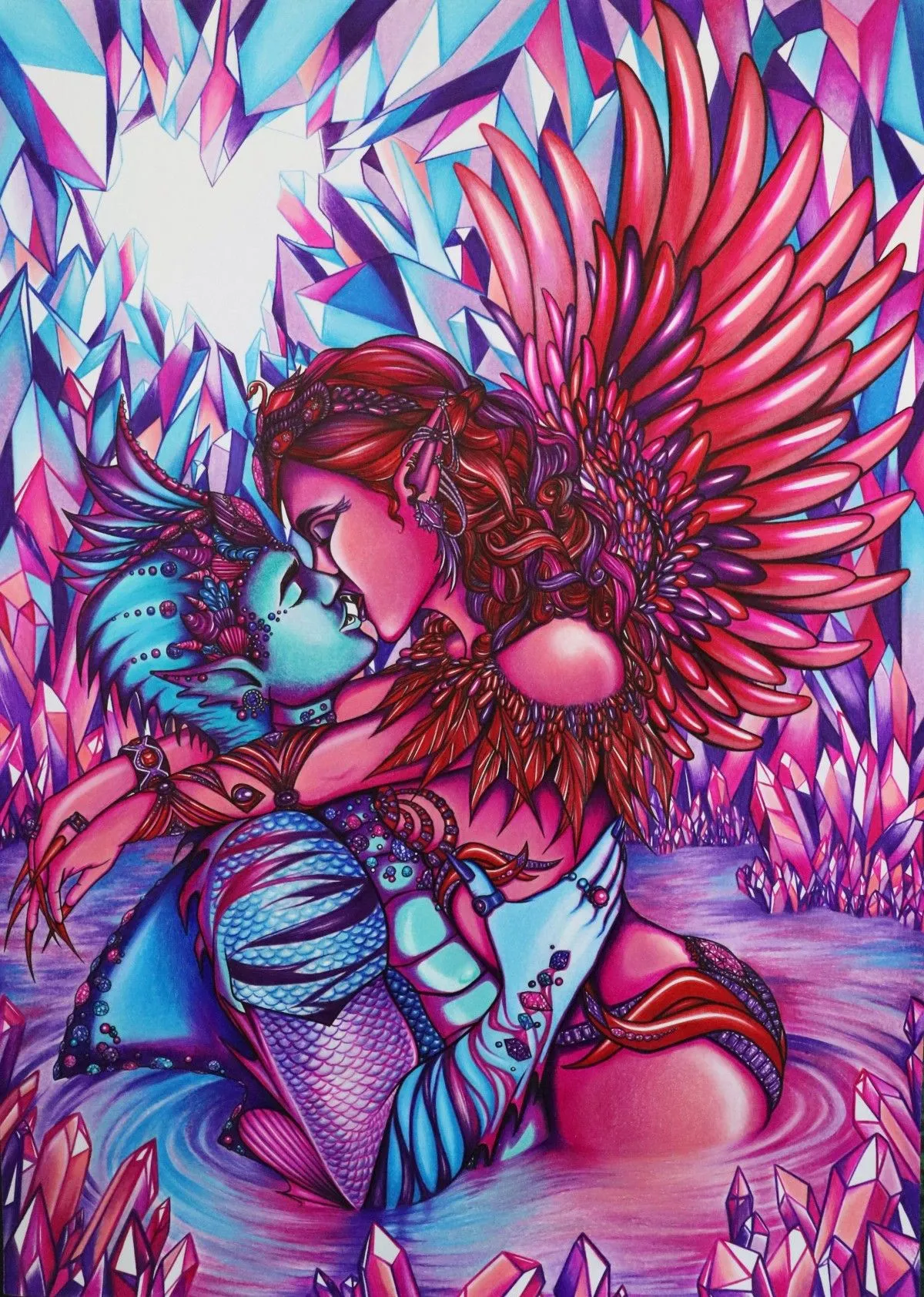 Purple Passion, œuvre de Grinh VU