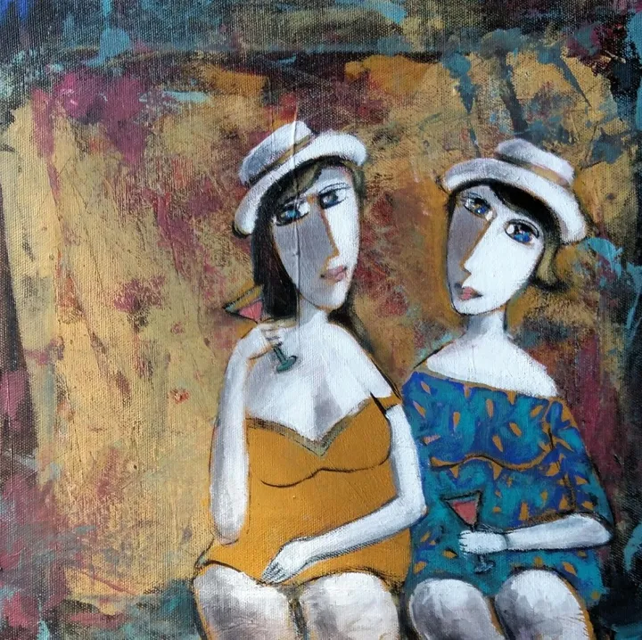 2 sisters, œuvre de nermin alpar