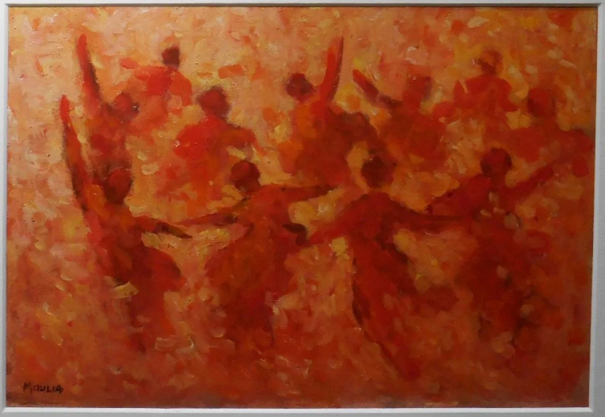 la danse, artwork by F Moulia