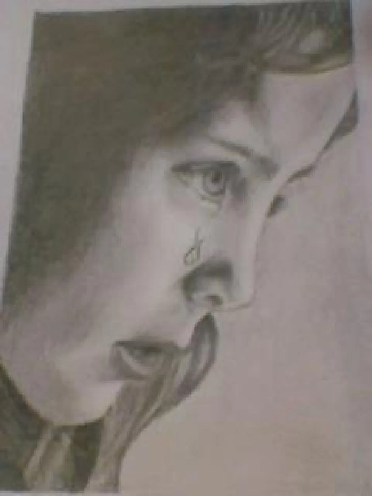 FILLE TRISTE, artwork by Hanedi Hannou