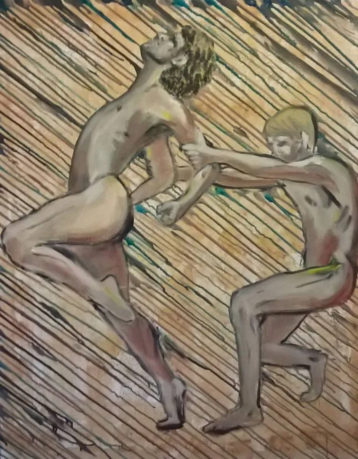 HOLD ON FAST, artwork by Eric James DUHAN