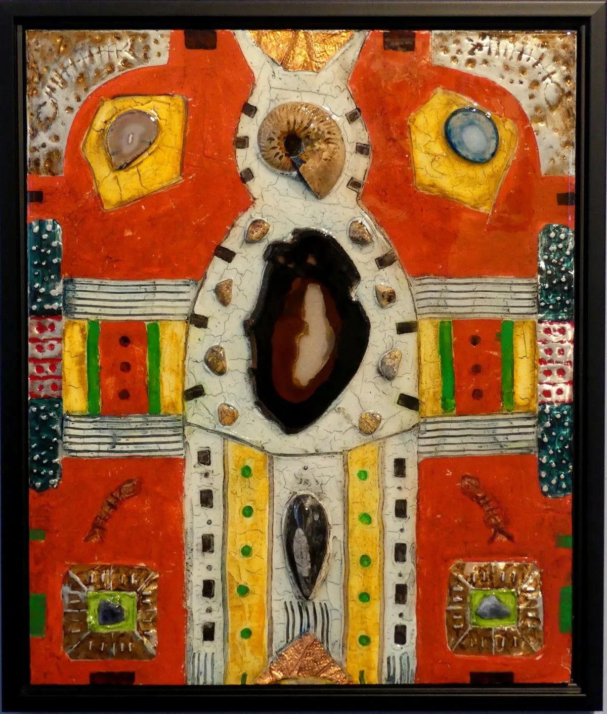 Pierres et fossiles, artwork by Raymond Girard