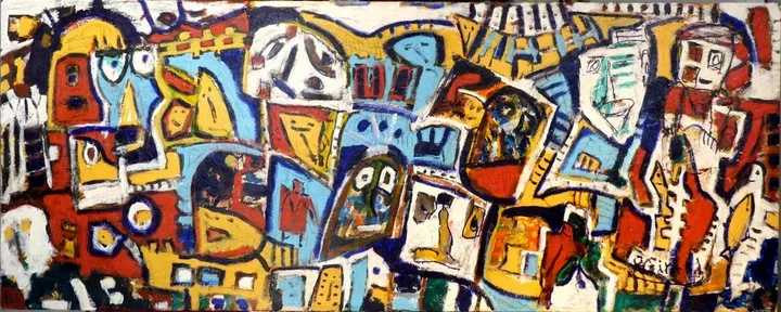 Confinement, artwork by Raymond Girard