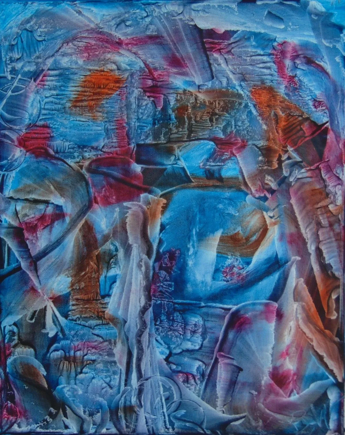 N°83 sans titre, œuvre de Bernard Waechter