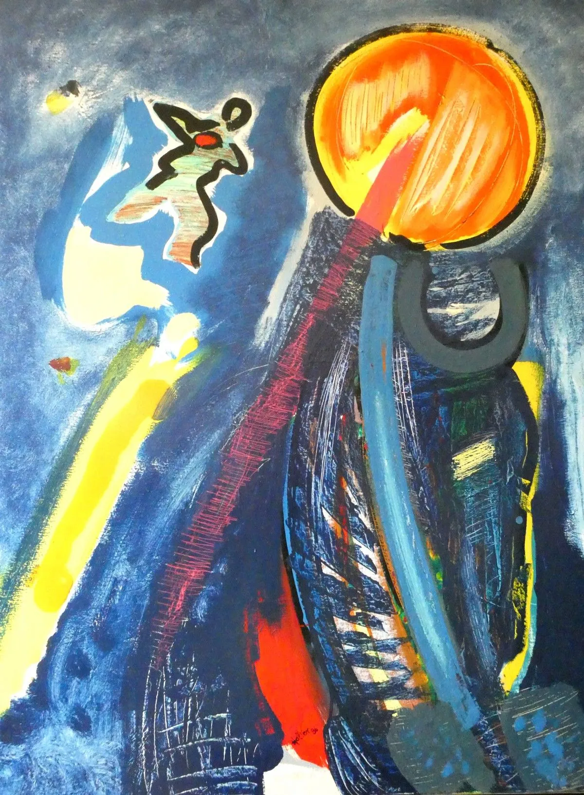 Bonhomme sans titre, œuvre de Alain HALTER