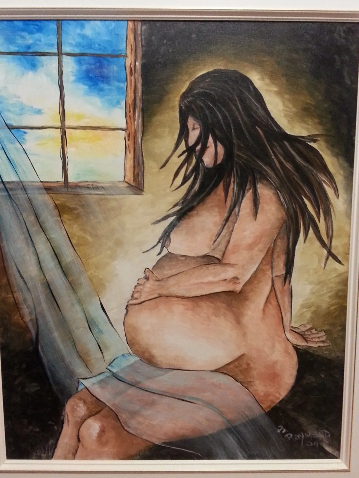Tendresse maternelle, artwork by Brigitte Raymond