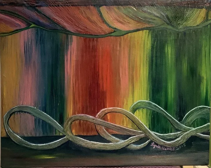 235-  Soirée de cirque, œuvre de Lynda Hamel