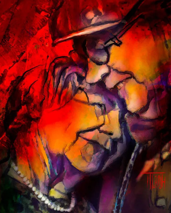 TÊTE À TÊTE, artwork by MiCheline Tremblay