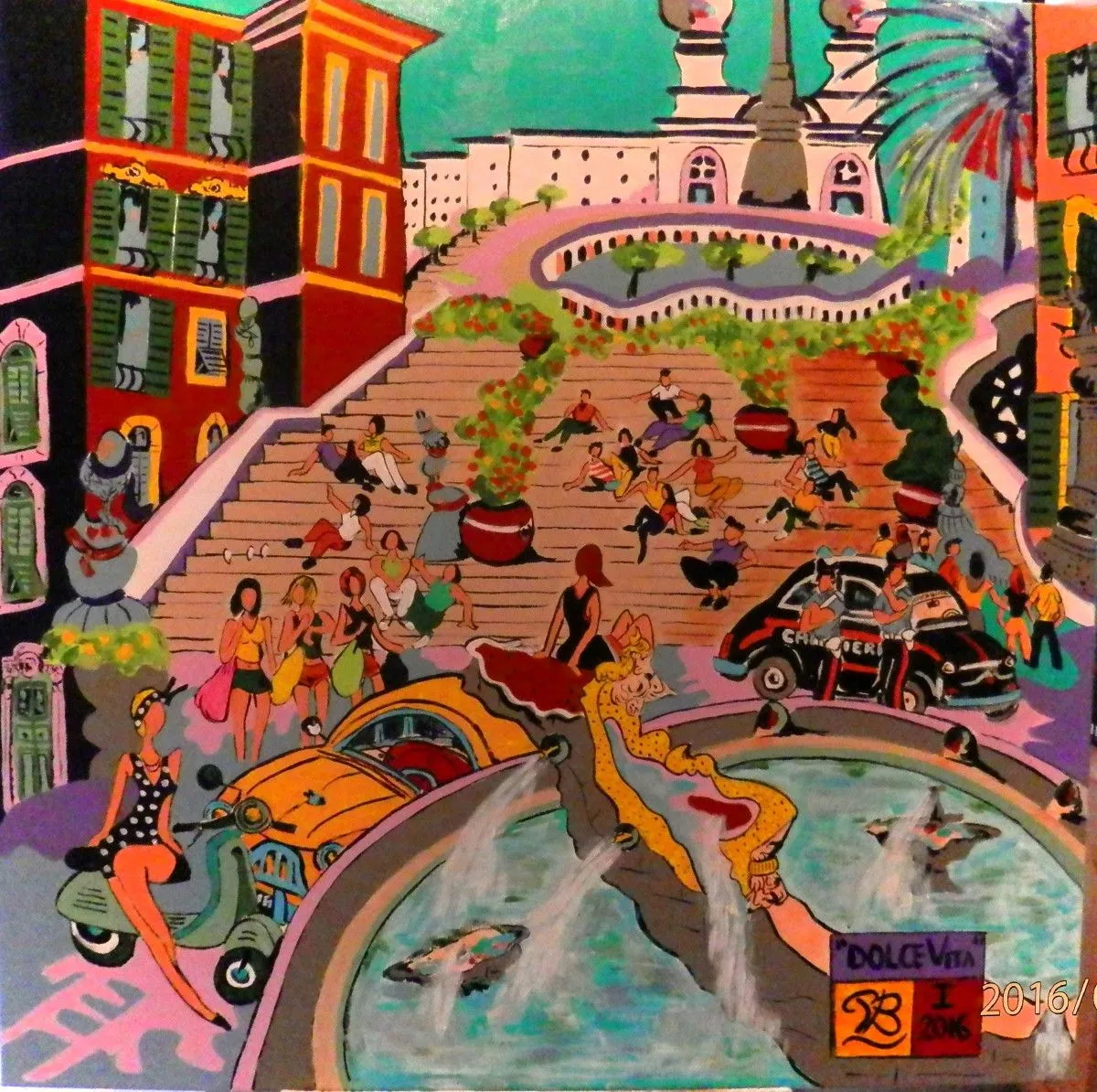 "Dolce vita", artwork by Patrick Bergès