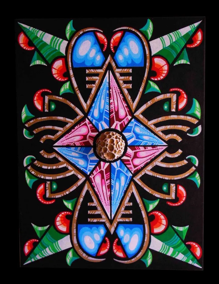 Fleur Floconoïde, artwork by frederic hora