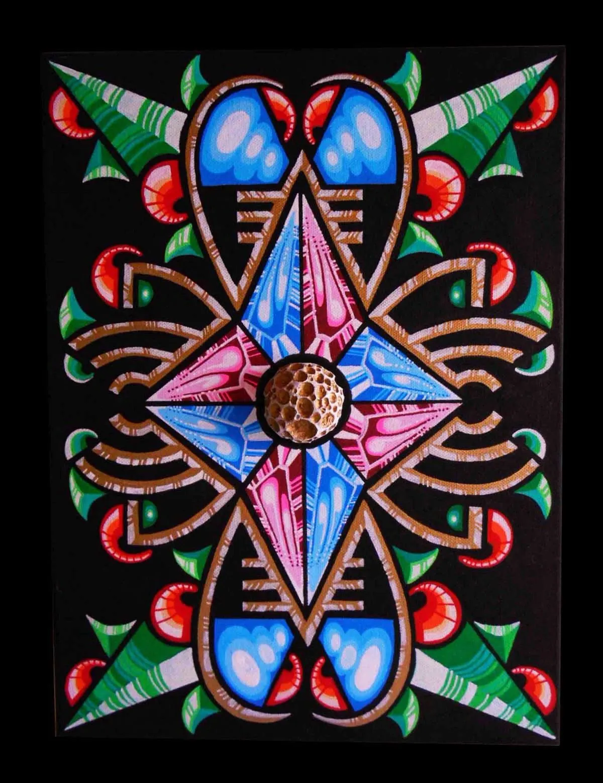 Fleur Floconoïde, artwork by frederic hora