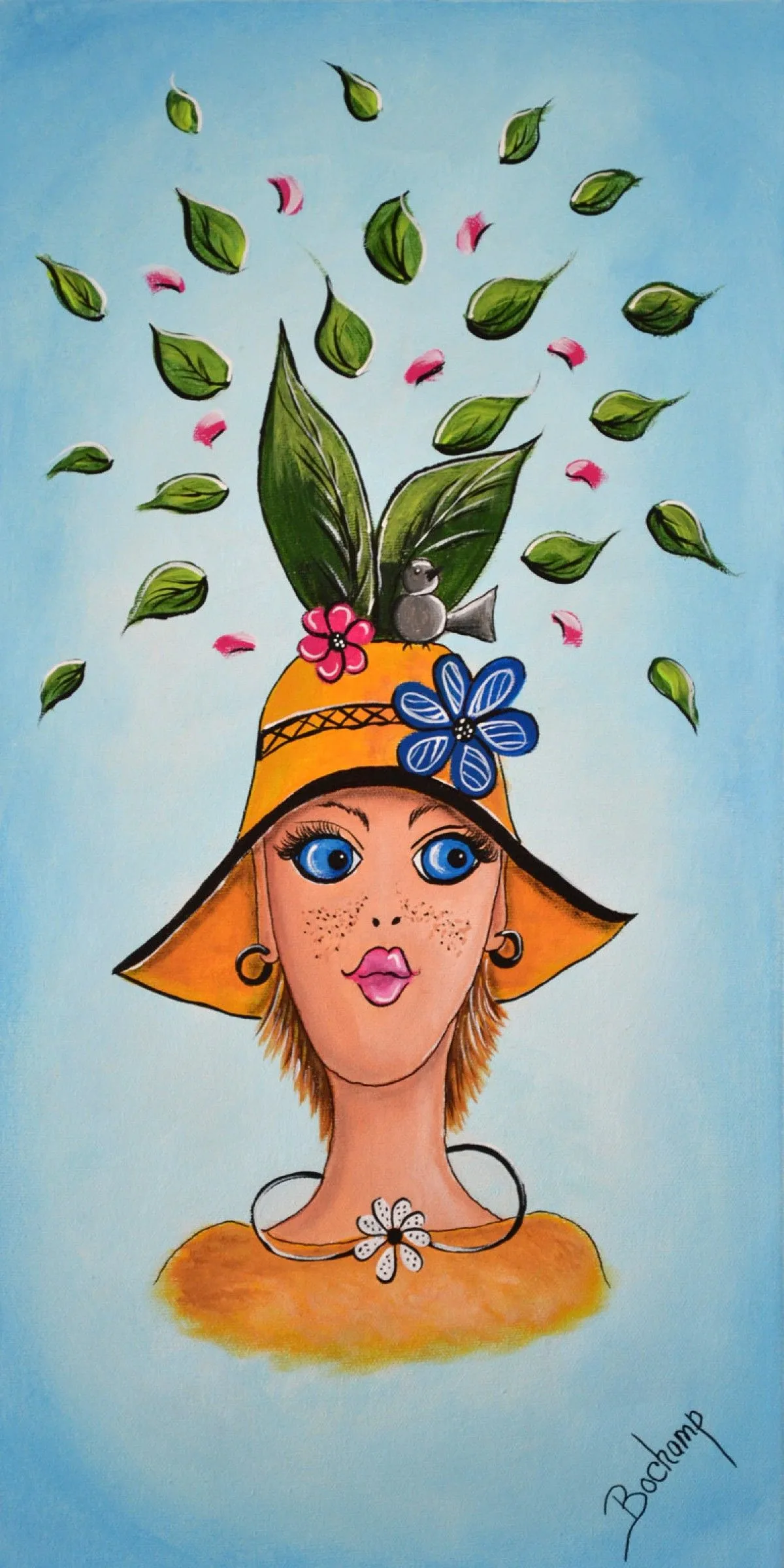 Juliette, artwork by Chantal Bochamp