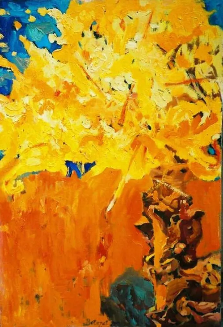 the tree exploding, artwork by Dragos Botezat