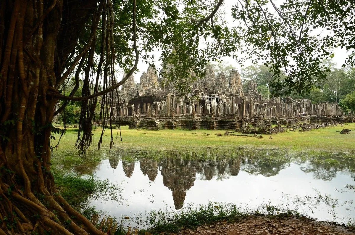 angkor vat, artwork by jessica buchot