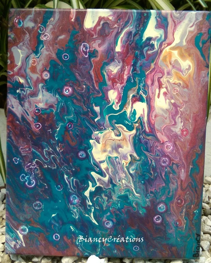 BULLES, artwork by Brigitte Lambert