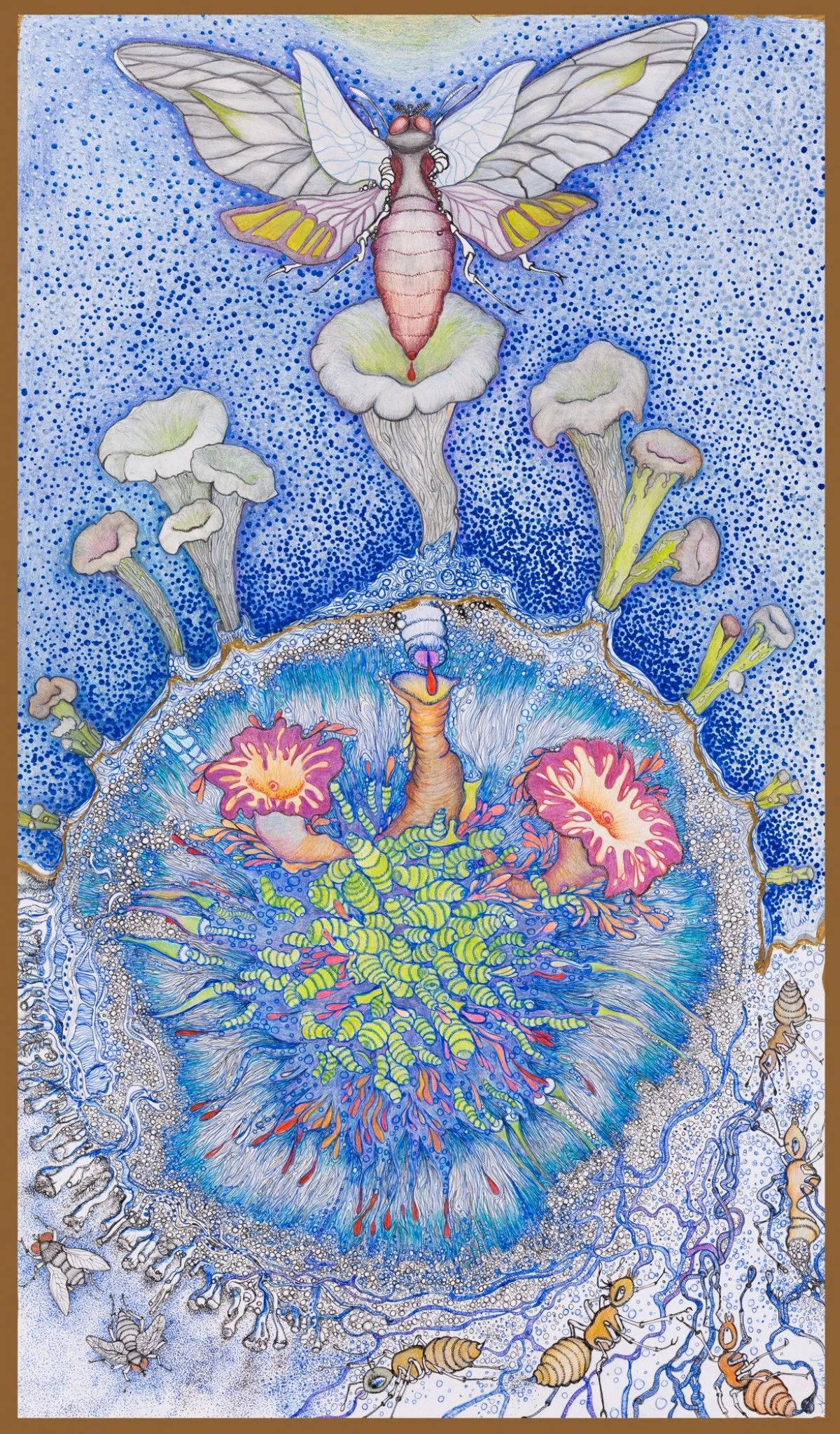 FÉCONDATION, artwork by Guylaine Duval