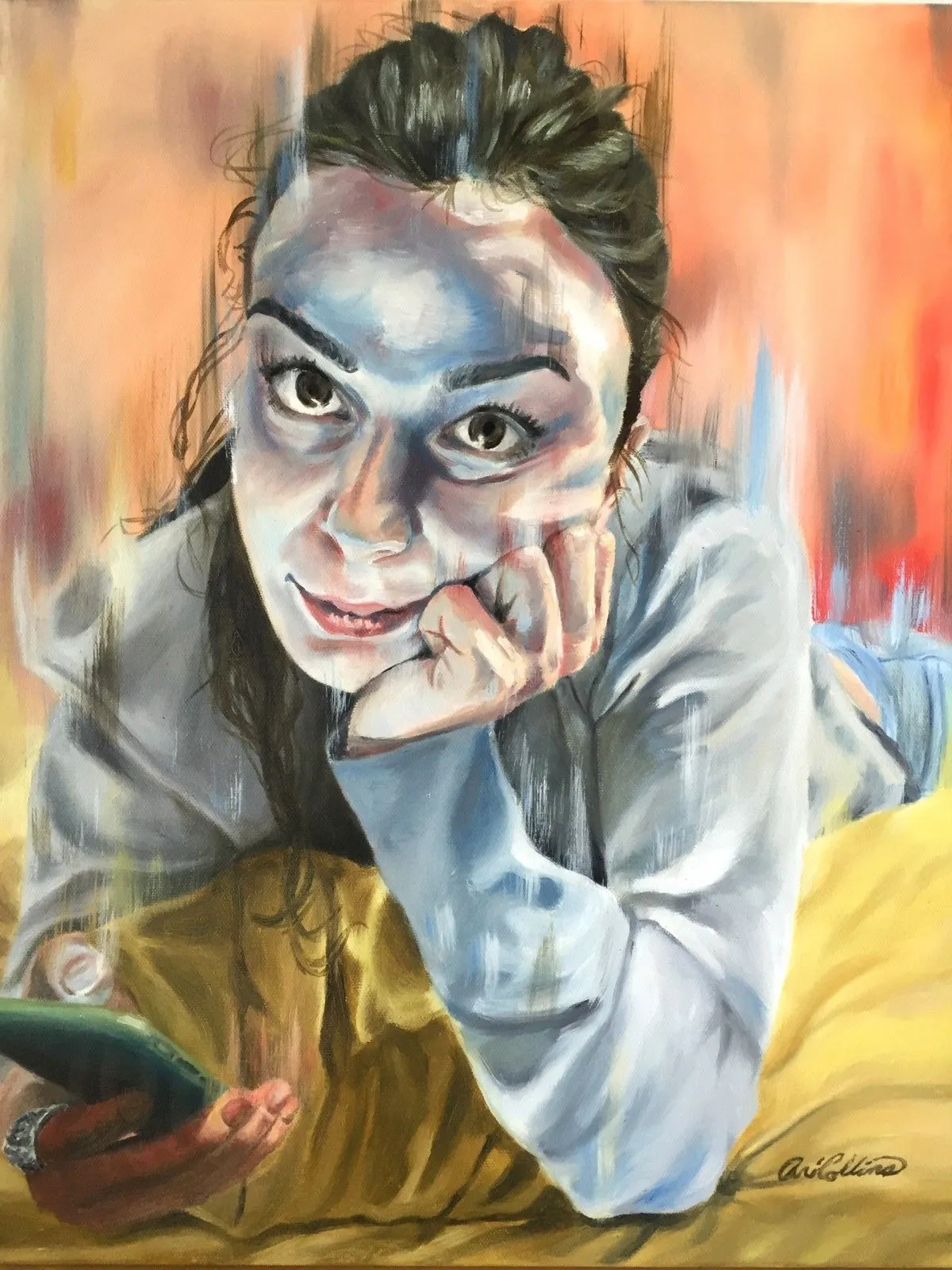 Fading away, œuvre de Arianne Collins