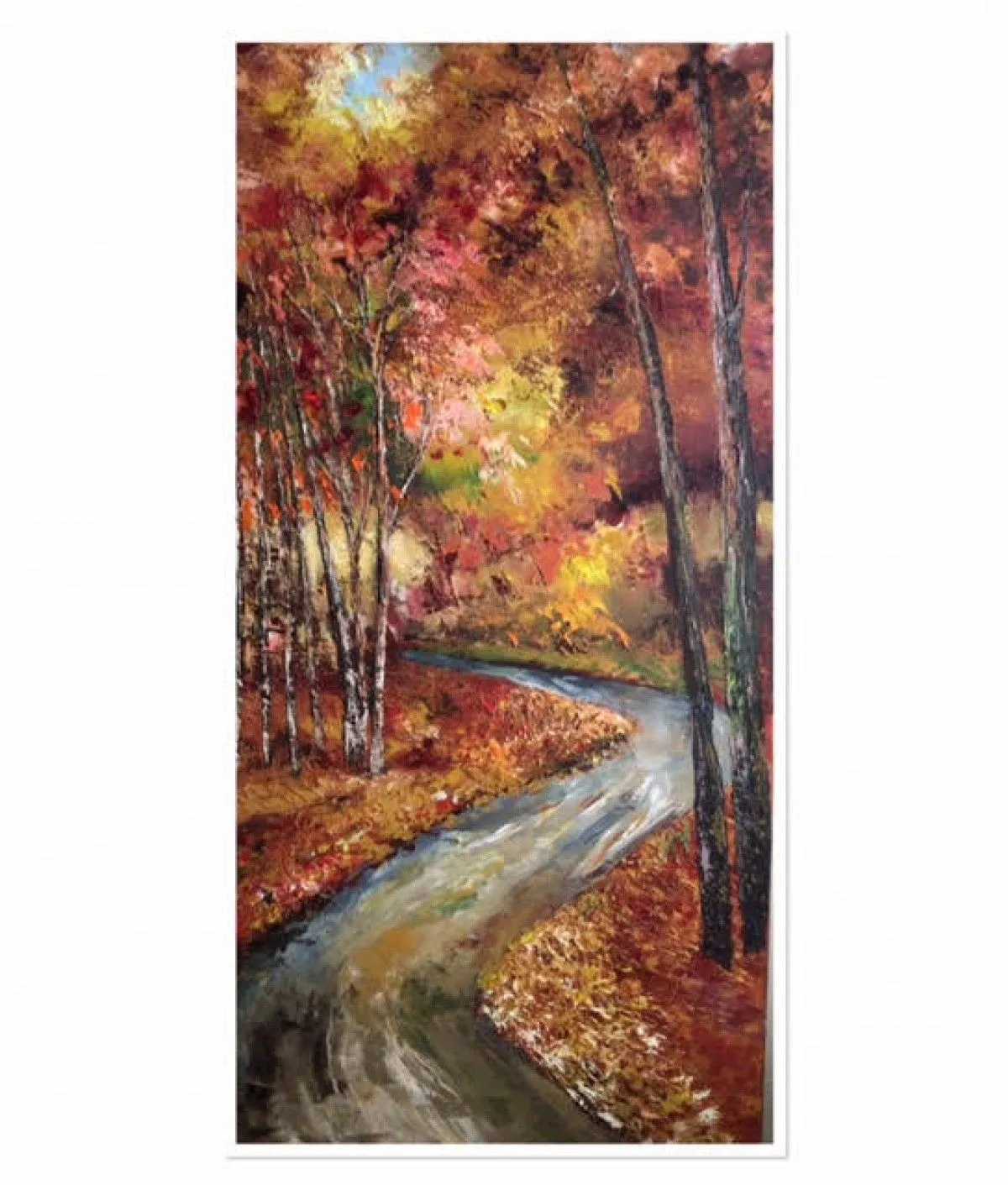 Sentier automnale, artwork by Grand partage