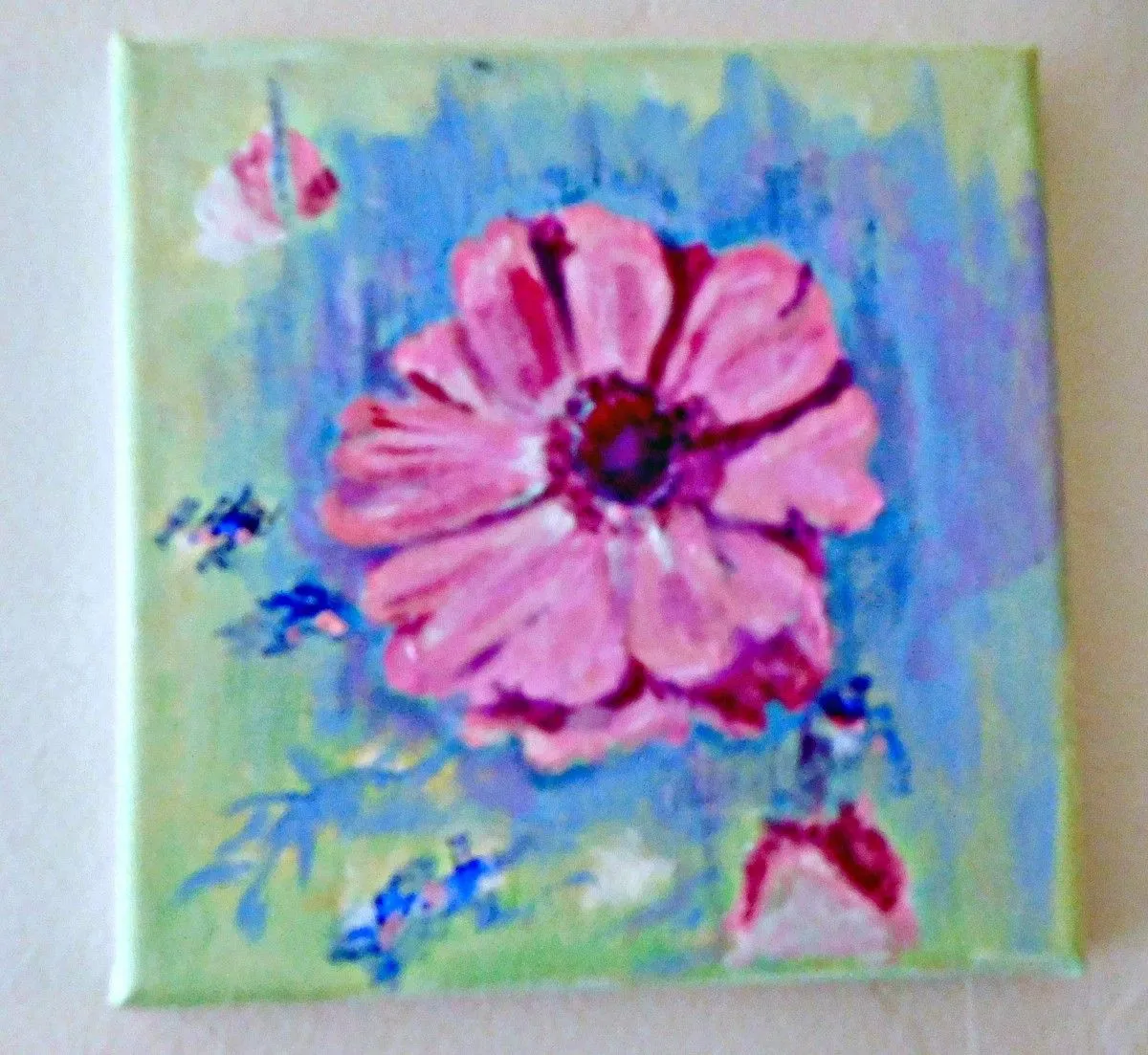 Pink Flower, artwork by Cindy Uden