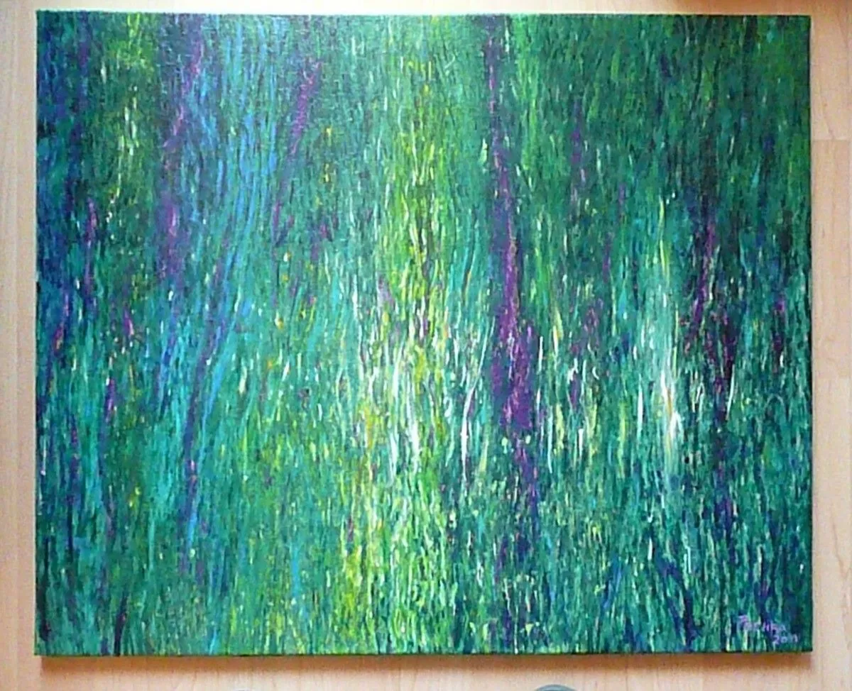 Saule pleureur, artwork by PATRICE BEHRA