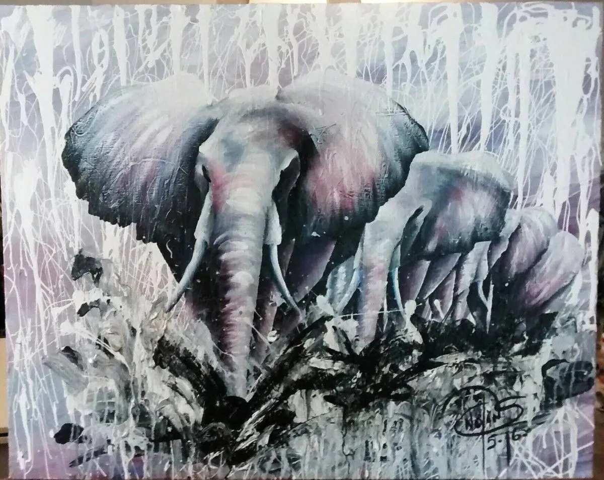 puissance, artwork by stephanie nolin