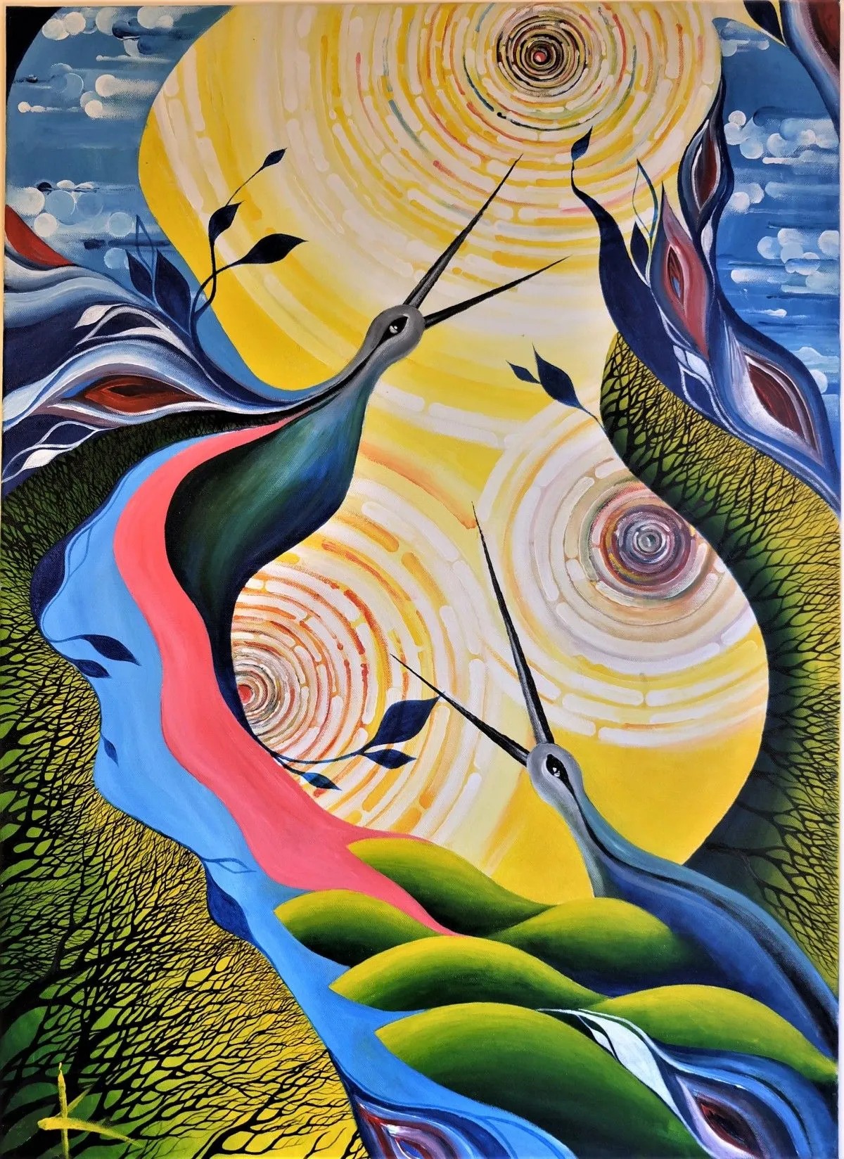 Spring, artwork by Kristina Saudinyte