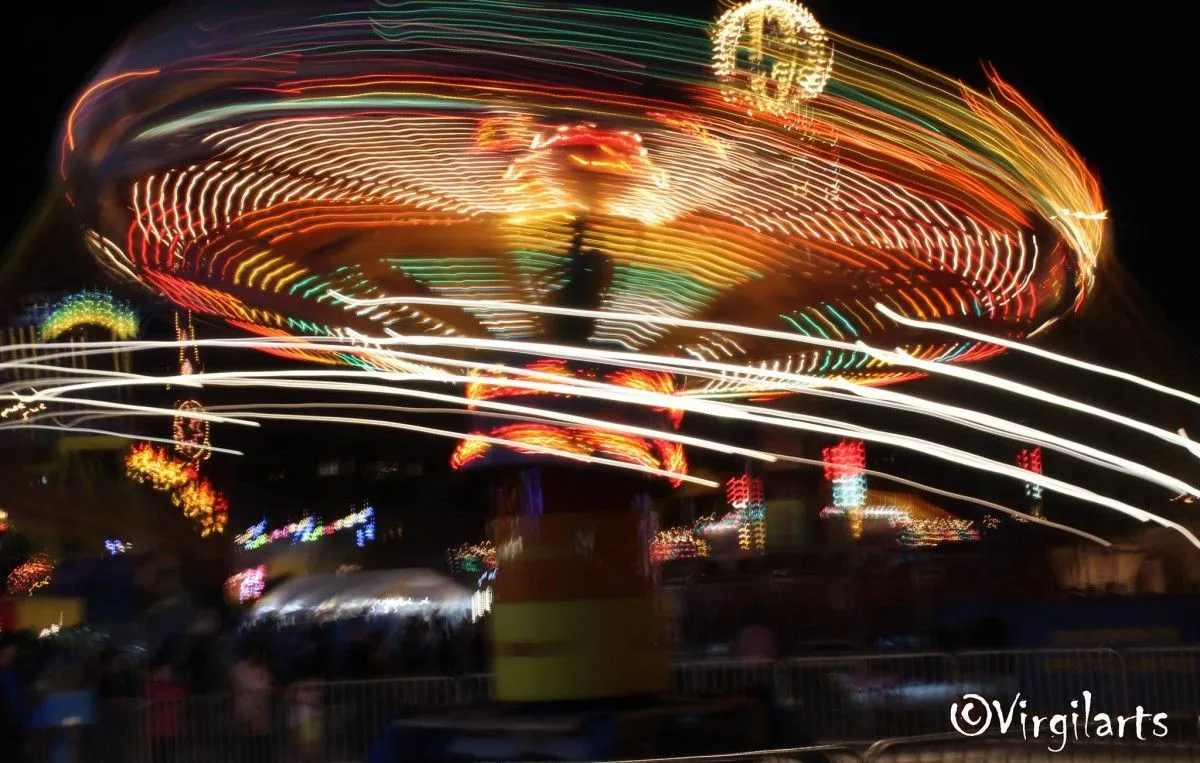 Fête foraine 1, œuvre de Virgil arts