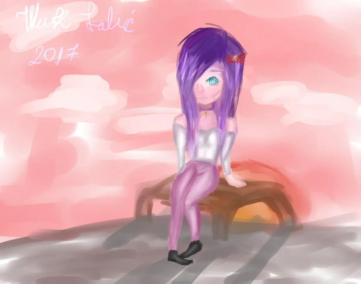 Alone, artwork by Vuk Lalic