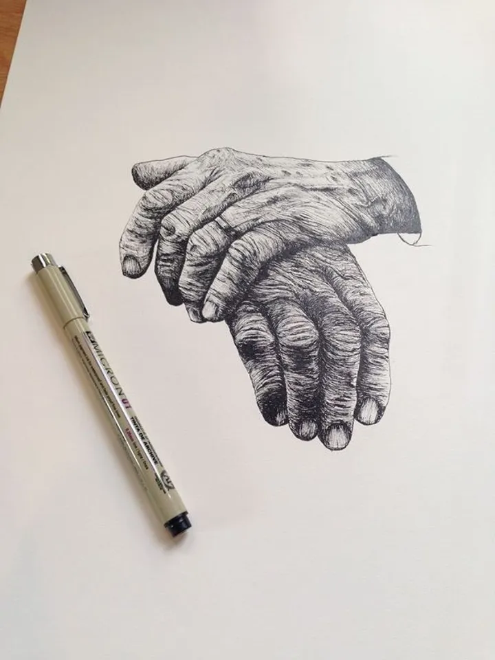 Hands, œuvre de Thomas Presley