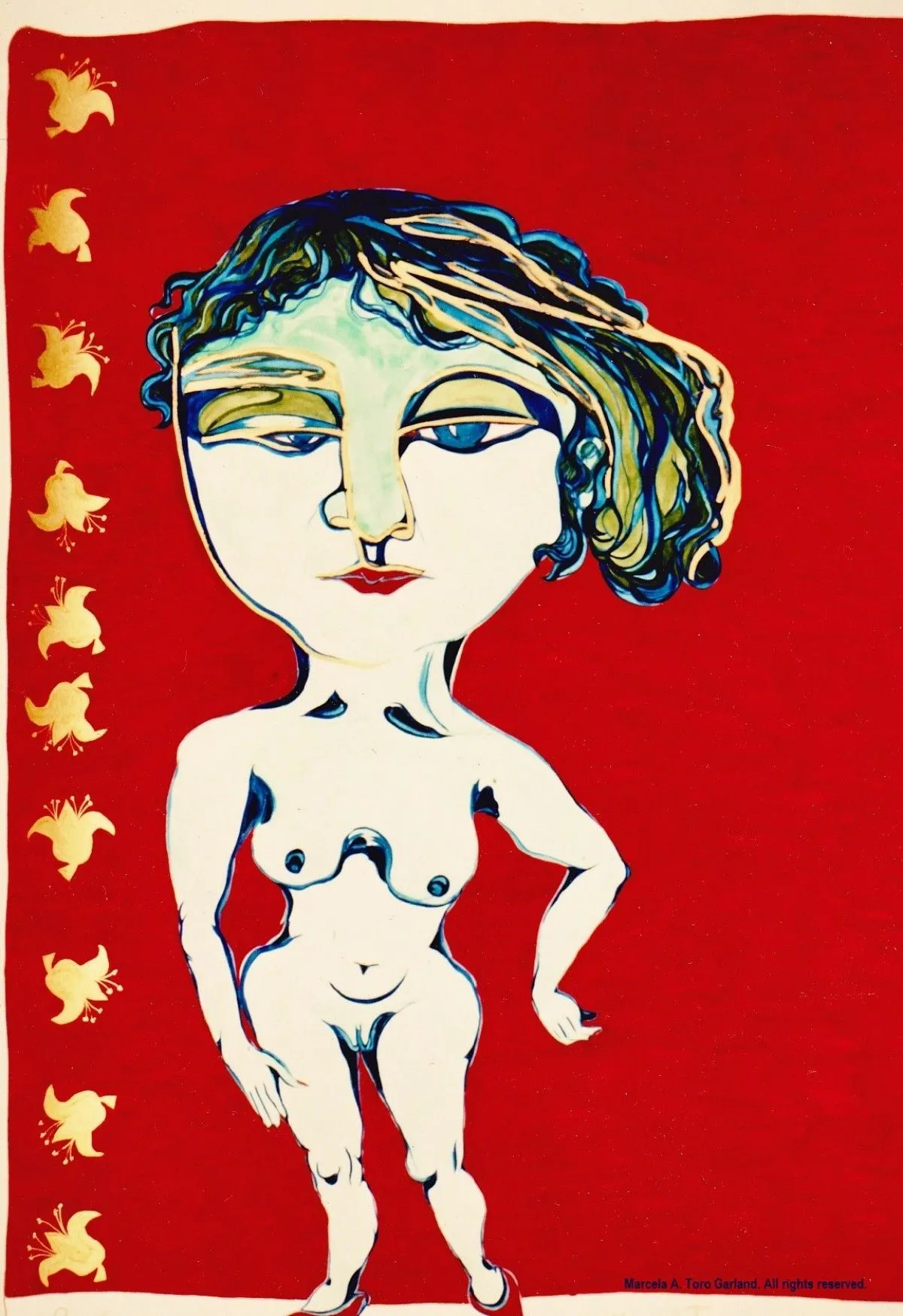 Pouppe, œuvre de Marcela Toro Garland