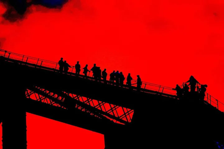 Red Sky, artwork by Greg Sandoval