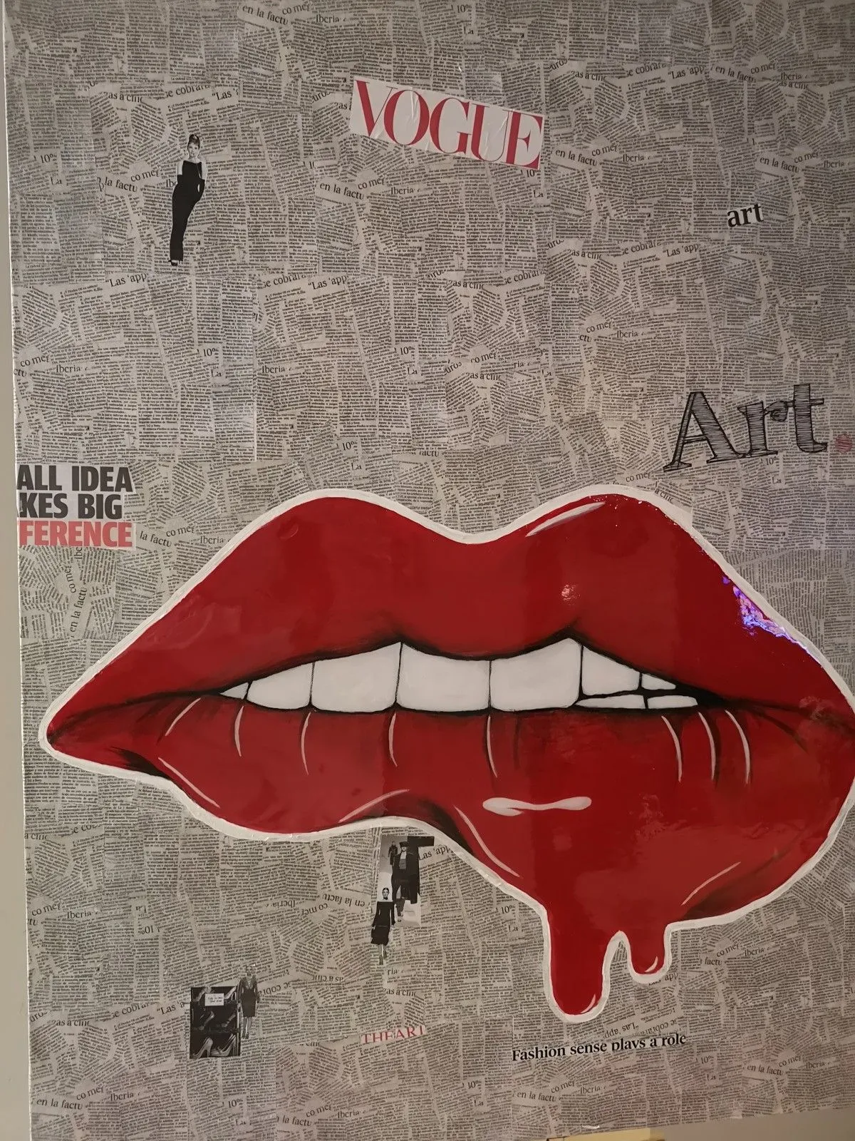 Talk to me, œuvre de nadine lea