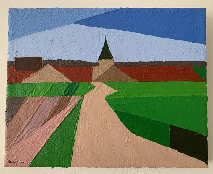 Vosne-Romanée, œuvre de guenael revel
