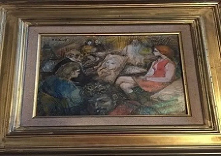 Lucien Philippe MORETTI, œuvre de leila GAROUDI