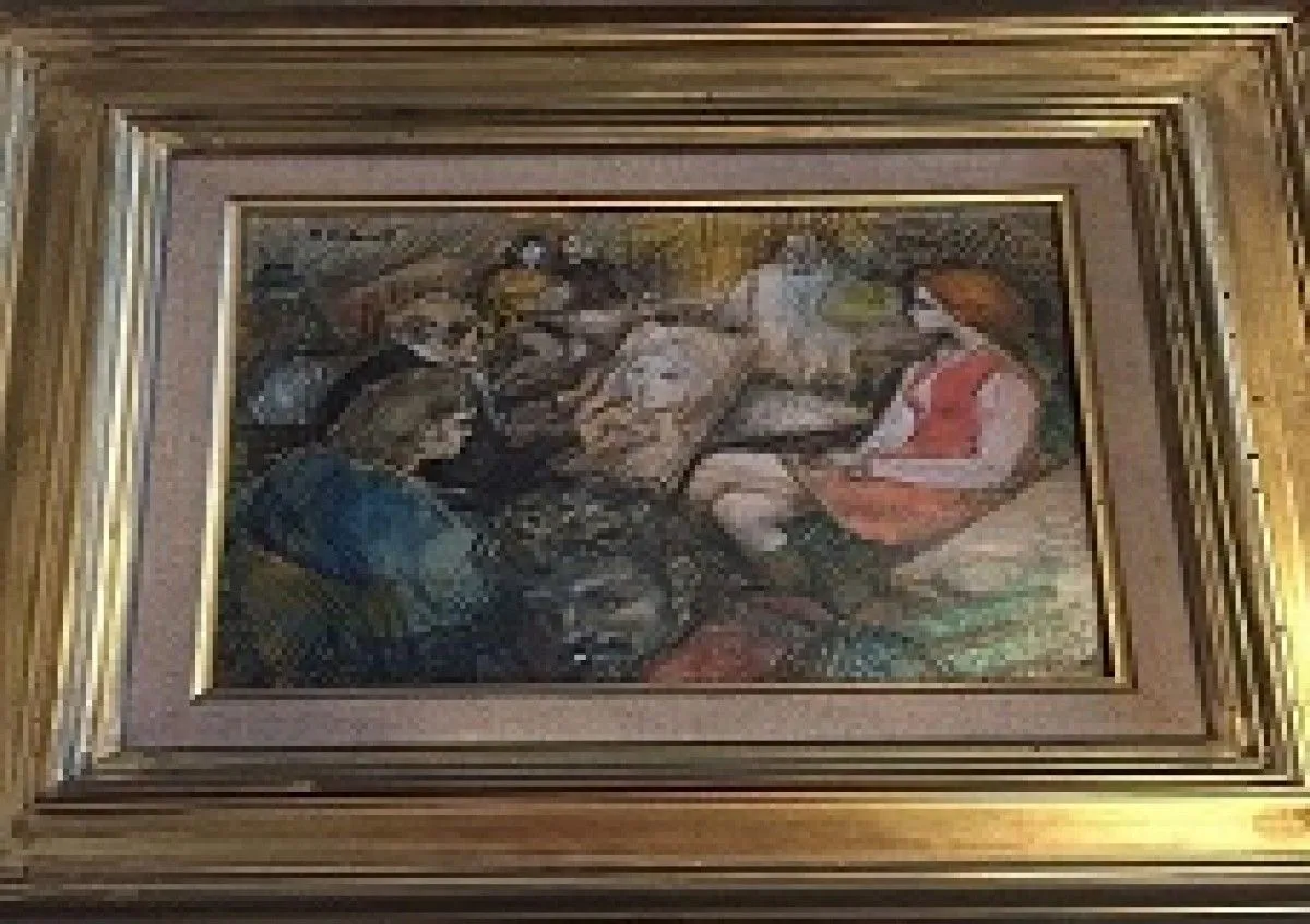 Lucien Philippe MORETTI, œuvre de leila GAROUDI