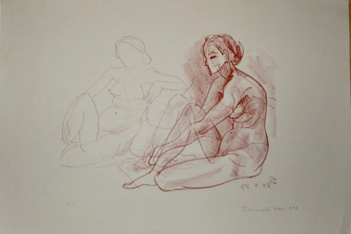 Nude Study, artwork by Golf Green Art Gallery