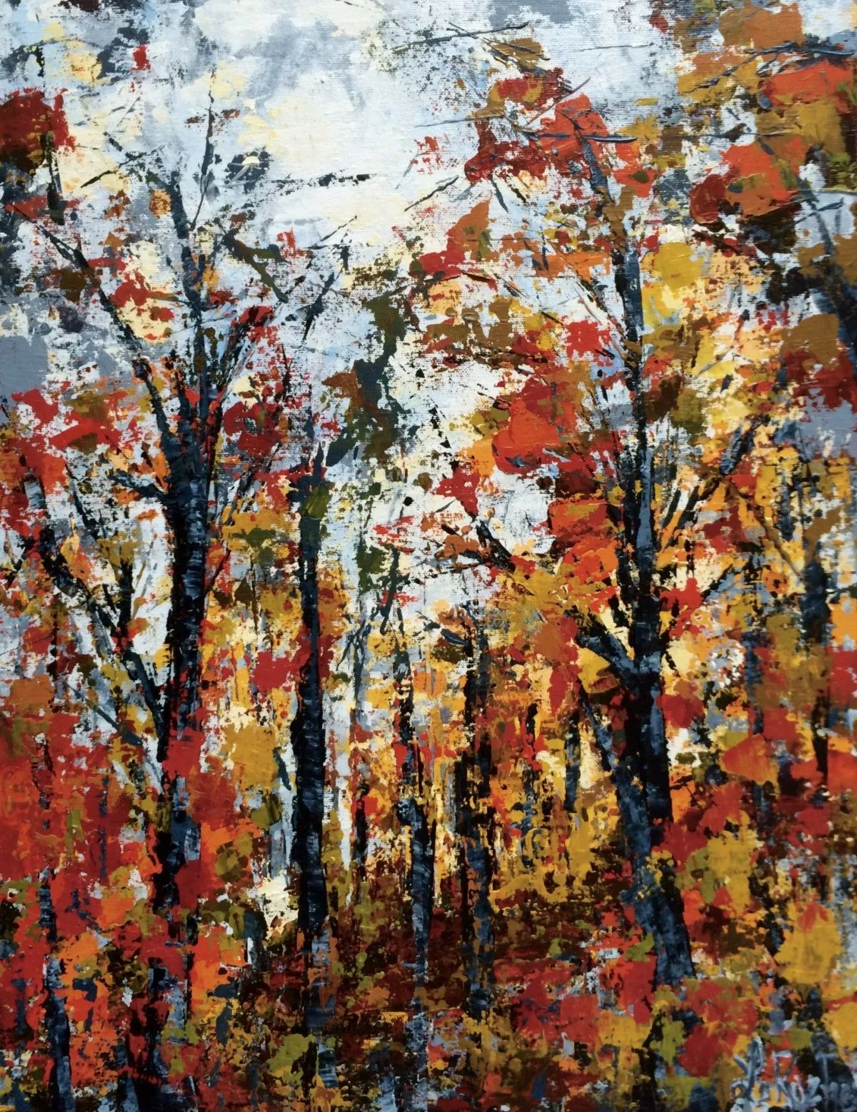 Je suis là pour toi, œuvre de Andrée LaRoche