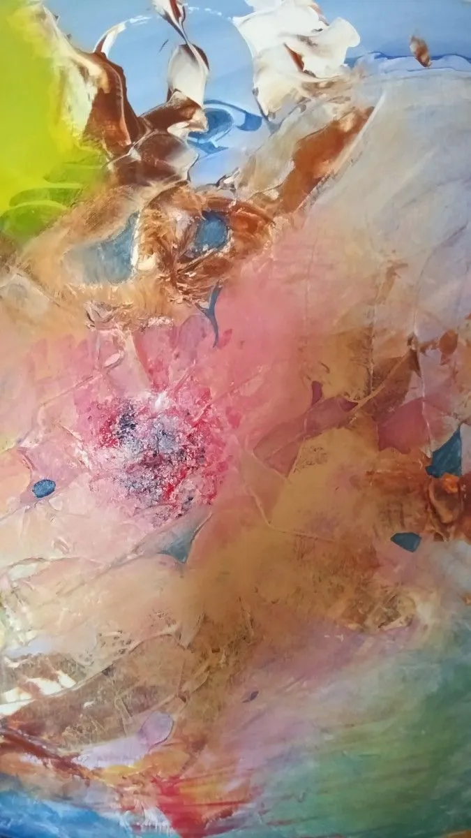 Heaven Meets Earth, artwork by Denise Hazy