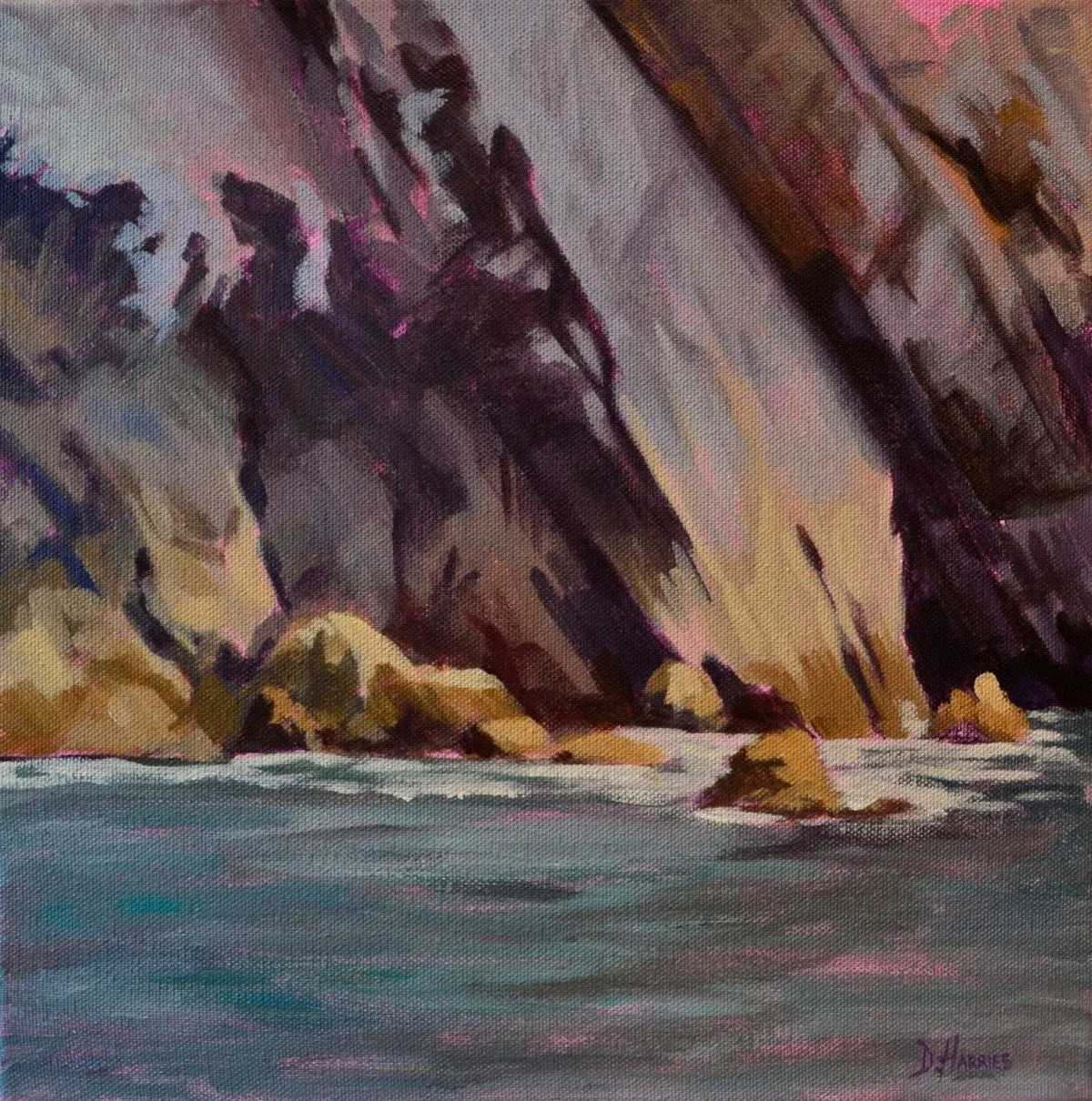 Flimston Bay, artwork by Dawn Harries