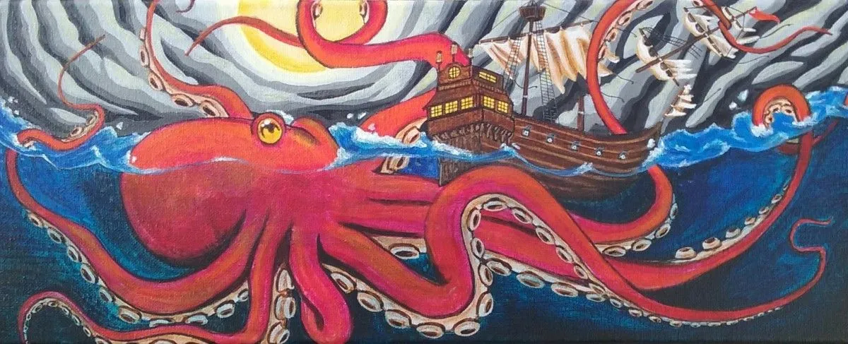 Release the KraKen!, œuvre de Adrien ZANETTI