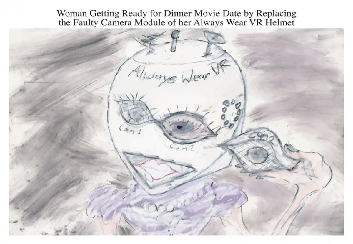 #1366Woman, artwork by Epic Dewfall