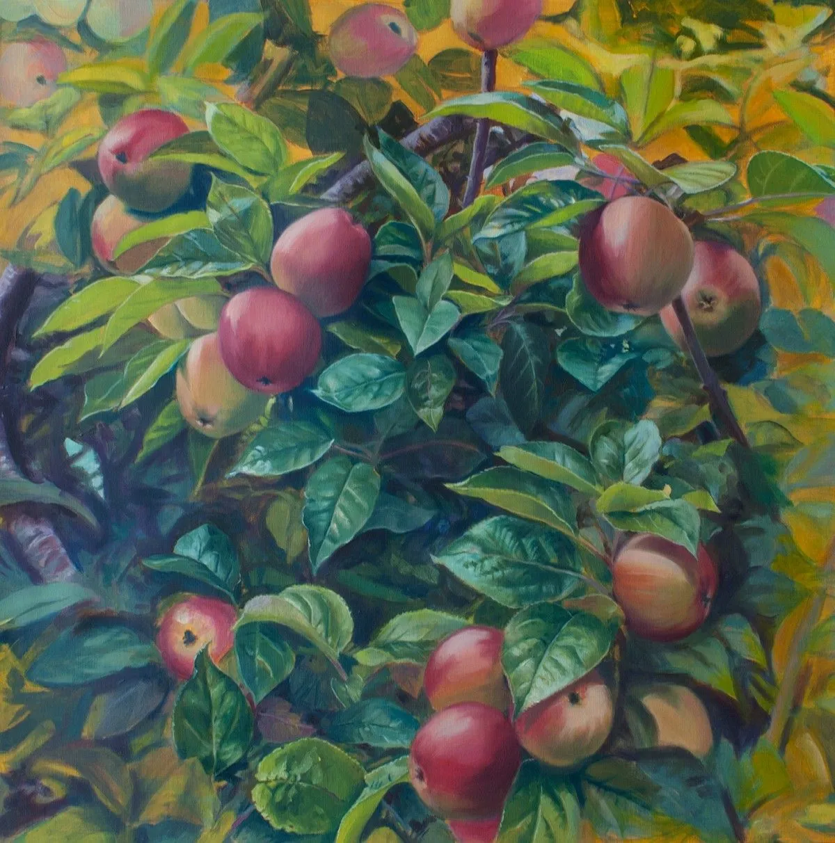 Pommes, pommes, pommes, pommmmes !, artwork by Hubert Camiglieri