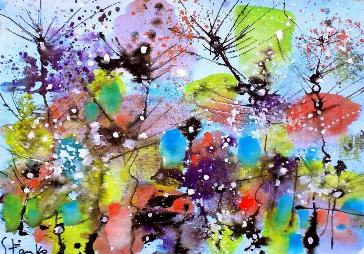 Winter mood-V, artwork by Stanislav Bojankov