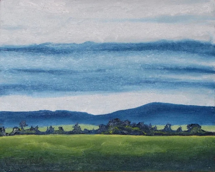 Blue Mountains, œuvre de Francois Fournier