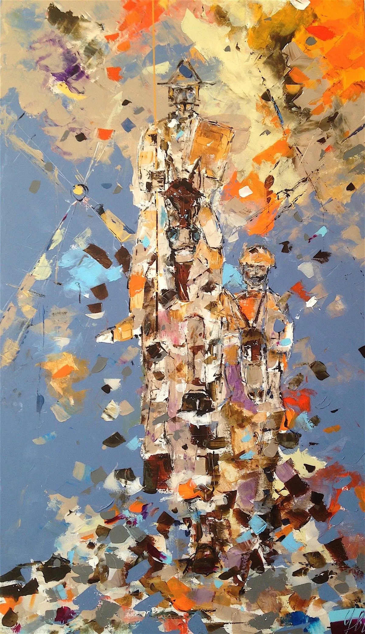 Don Quichotte, œuvre de Georges Cabot