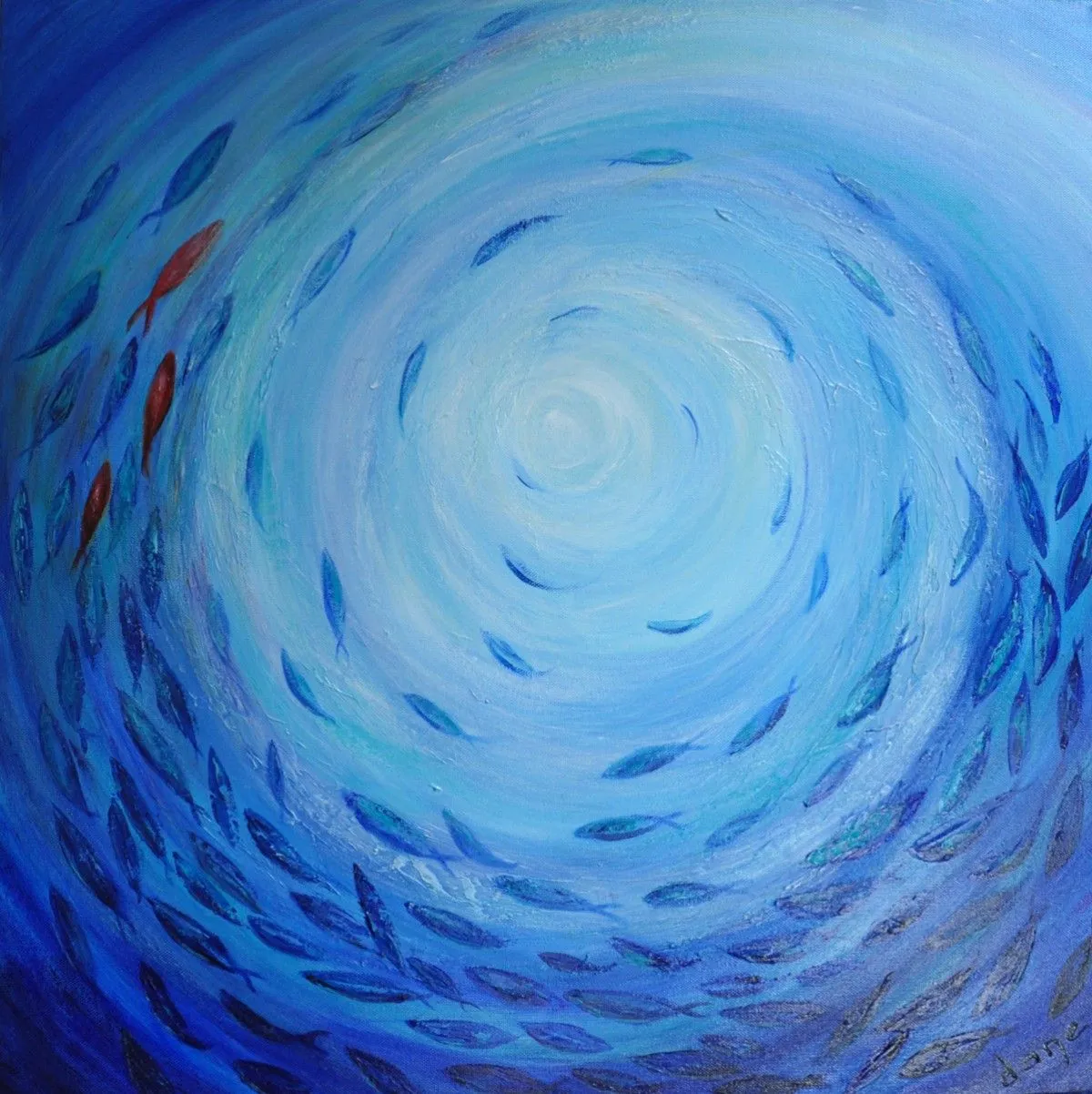 La ronde des poissons, œuvre de Galerie Arnaud