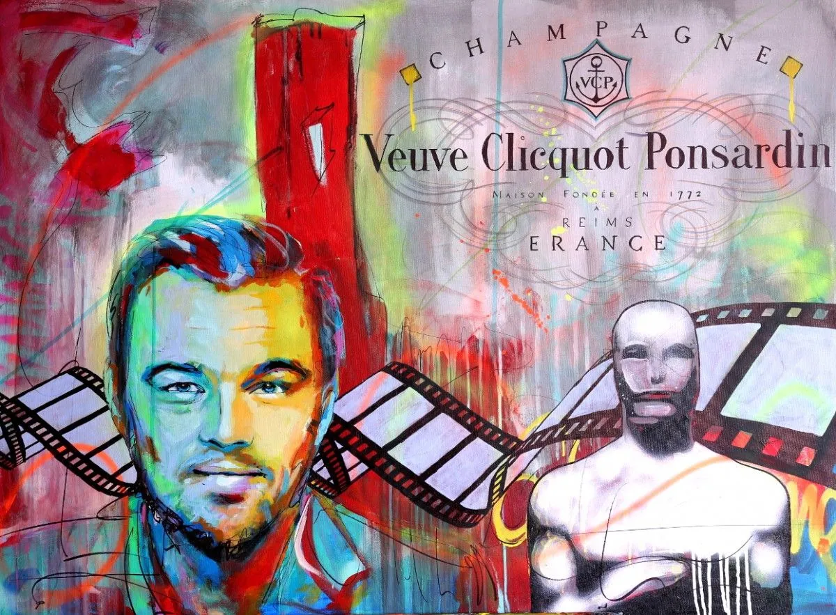 Léo. Dicaprio, artwork by Berko .