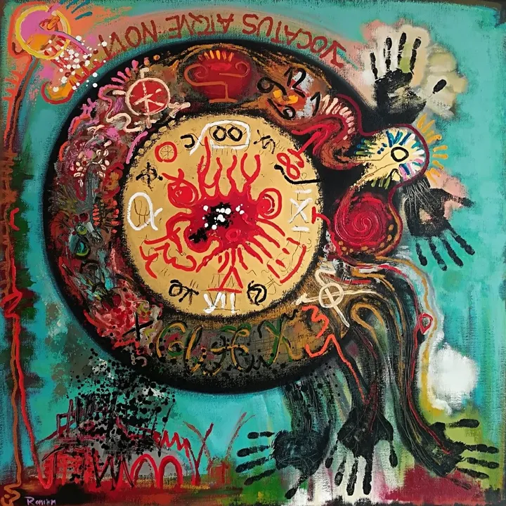 VOCATUS ATQUE NON VOCATUS, artwork by Sergiu Roman