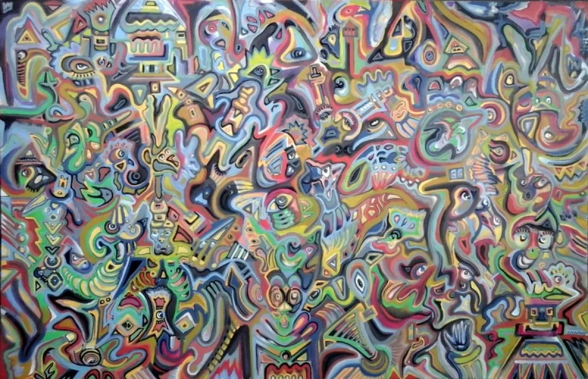 Psyké09, artwork by romain lecornu
