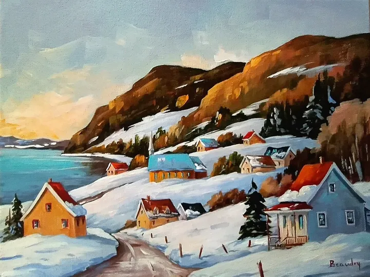 Un matin pas comme les autres, artwork by France Beaudry